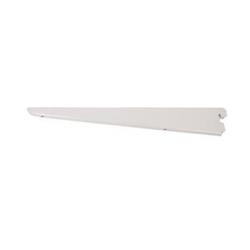 White Shelving 14.5/370mm Twin Slotted Bracket