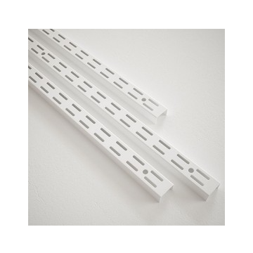 White Shelving 75"/1900mm Upright Slotted