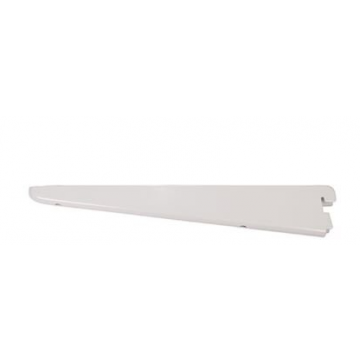 White Shelving 10.5"/270mm Twin Slotted Bracket