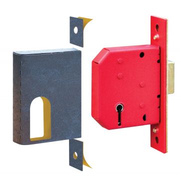 Exifire Bs Deadlock Kit Universal comes with Strike Plate Exitex