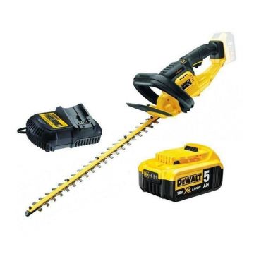 Dewalt 18v Xr Brushless Hedge Trimmer 25mm Gap 1 x 5.0ah Battery