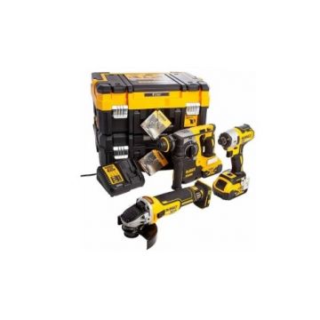 DeWalt 18v XR Brushless 3 Piece Kit with 2 x 5.0Ah Batteries - DCK305P2T 