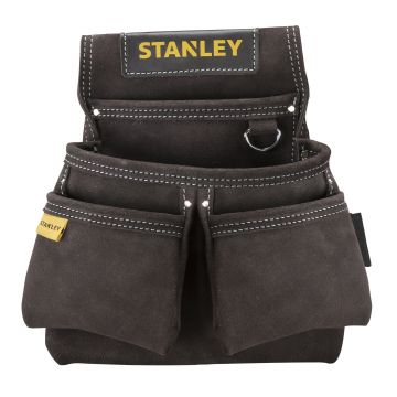 Stanley Leather Double Nail Pocket Pouch
