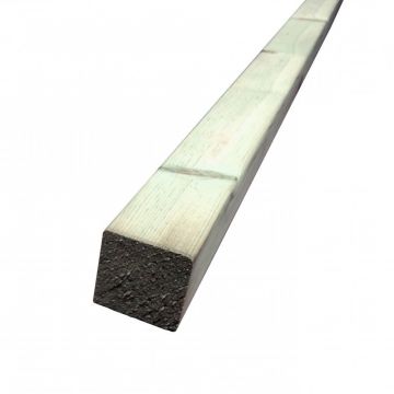 0.9m 41mm Treated Spindle Plain Square