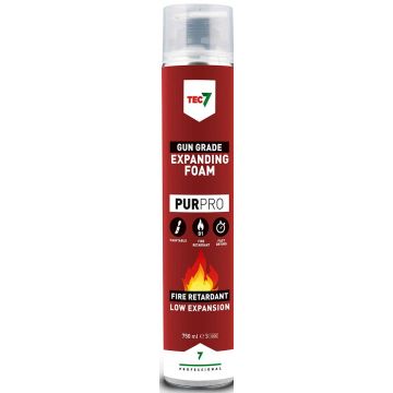 Pur7 Plus Expanding Foam B1 F/Rated Gun Grade B1 Fire Retardant Expanding Foam