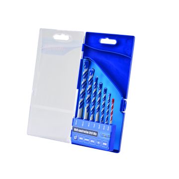 Faithfull 7 Piece Multi Use Drill Bit Set