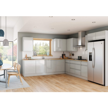 Stratus Grey End Panel Larder Unit 2400mm x 600mm