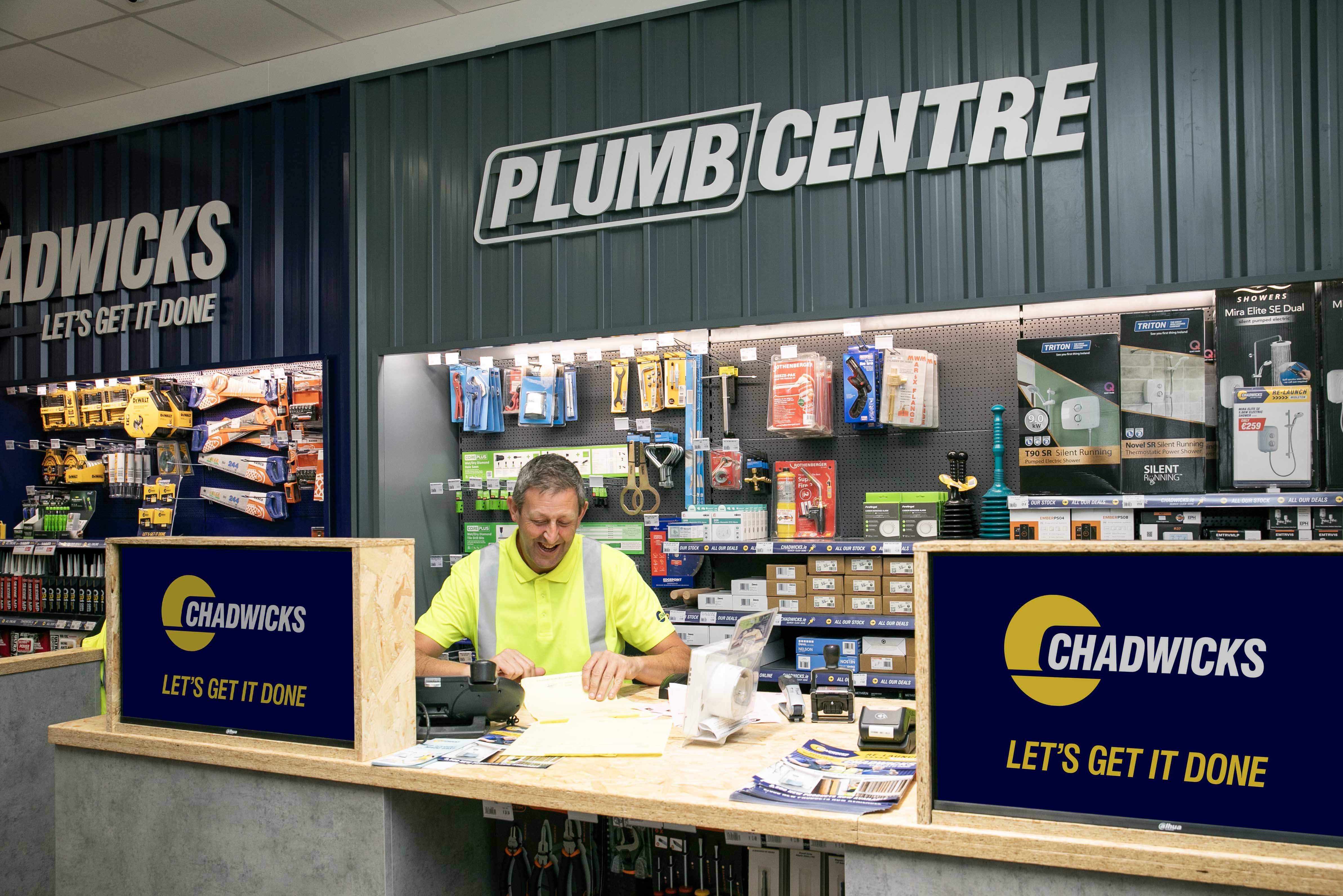 A Day at the Chadwicks Plumbing Counter: Solving problems for Irish Homes